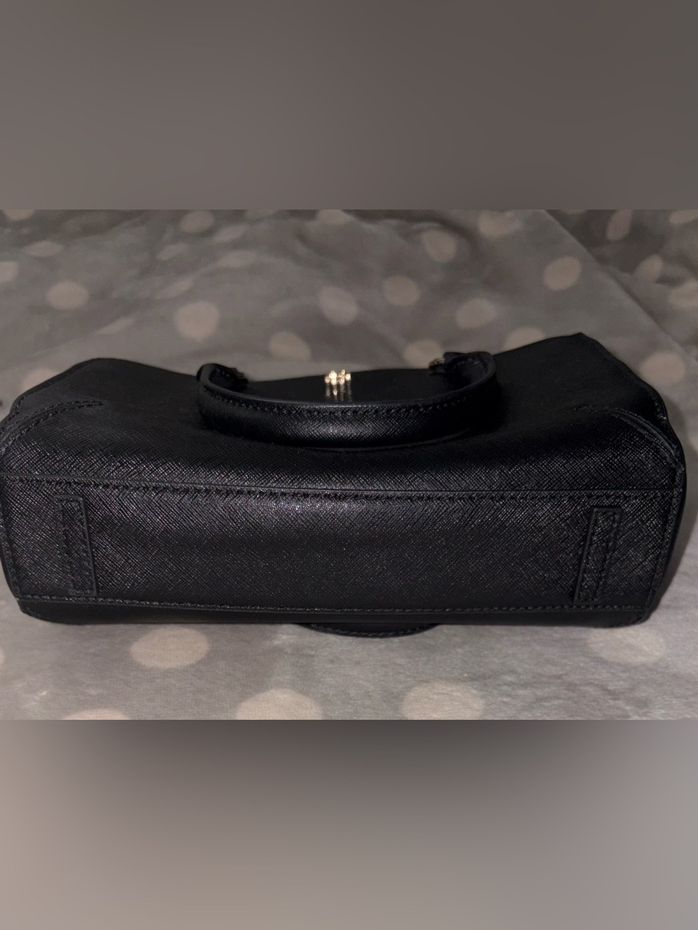 Tory Burch Robinson Black Saffiano Leather Satchel - No Call Outs - Picture 4 of 5